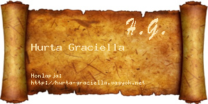 Hurta Graciella névjegykártya